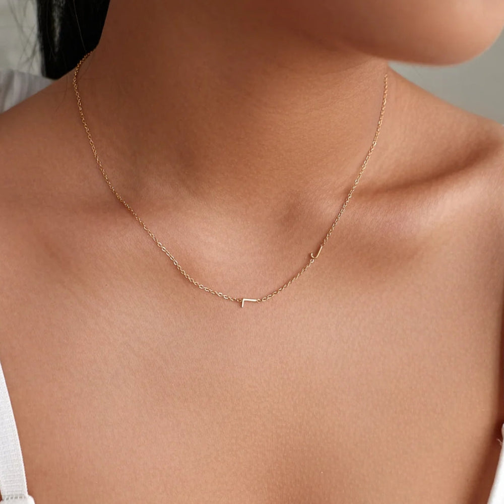 Collana personalizzata con iniziali