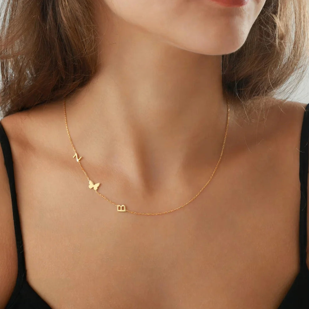 Collana personalizzata con iniziali